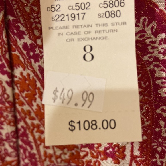 NWT Ann Taylor Silk Blend Skirt Size 8 - Picture 4 of 9